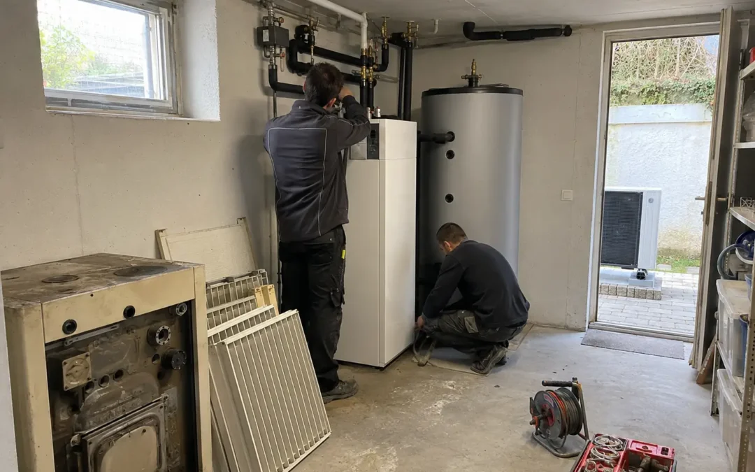 Installation pompe à chaleur : remplacer son chauffage électrique ou sa chaudière