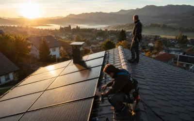 Panneau solaire sur toit : orientation et inclinaison pour optimiser la production