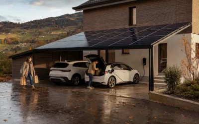 Solar carport en Suisse : prix, fonctionnement et avantages
